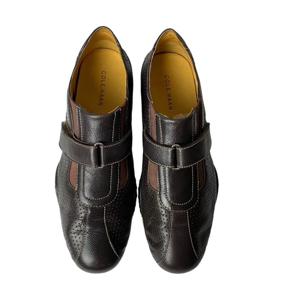 Cole Haan mens slip on loafers brown leather size 9 M main image 6